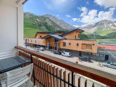 Ski verhuur Studio cabine 4 personen (2G) - Résidence Hauts Lieux - Tignes - Terras