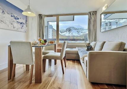 Аренда на лыжном курорте Квартира студия со спальней для 4 чел. (052R) - Résidence Home Club - Tignes - Комната