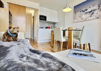 Аренда на лыжном курорте Квартира студия со спальней для 4 чел. (052R) - Résidence Home Club - Tignes - Комната