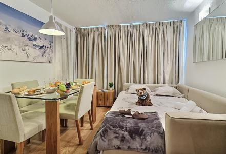 Rent in ski resort Studio sleeping corner 4 people (052R) - Résidence Home Club - Tignes - Living room
