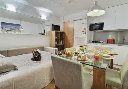 Аренда на лыжном курорте Квартира студия со спальней для 4 чел. (052R) - Résidence Home Club - Tignes - Салон