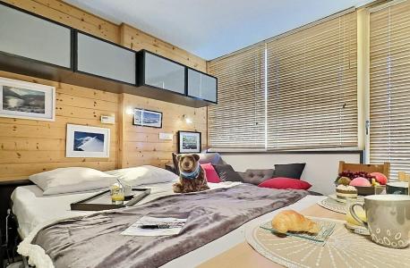 Rent in ski resort Studio sleeping corner 4 people (164) - Résidence Home Club - Tignes - Living room