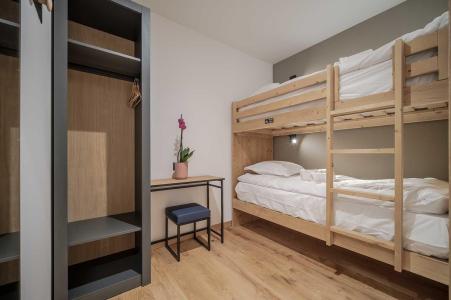 Wynajem na narty Apartament 4 pokojowy kabina 8 osób (97m²) - Résidence Hôtelière Denali - Tignes - Sypialnia