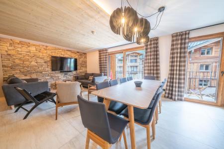 Wynajem na narty Apartament duplex 5 pokojowy 10 osób (82) - Résidence Hôtelière Denali - Tignes - Pokój gościnny