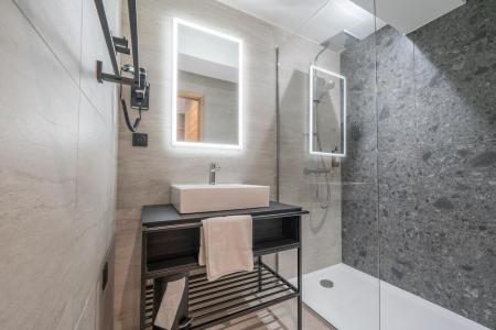 Alquiler al esquí Apartamento cabina 2 pieza para 5 personas - Résidence Hôtelière Denali - Tignes - Cuarto de ducha