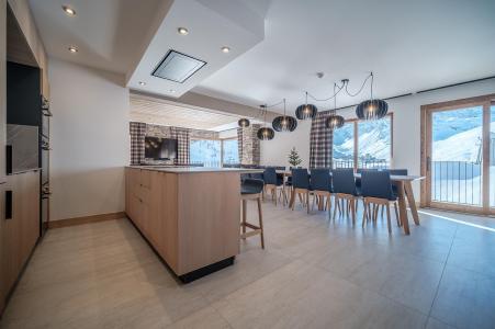 Ski verhuur Appartement duplex 8 kamers 16 personen (83) - Résidence Hôtelière Denali - Tignes - Keuken