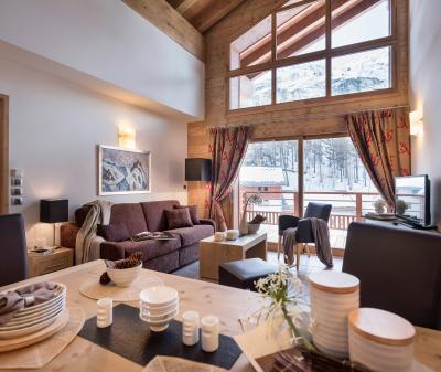 Rent in ski resort Résidence Kalinda Village - Tignes - Living room