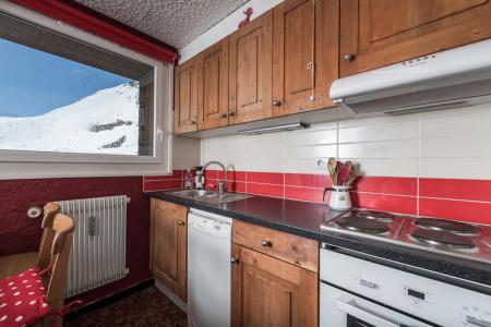 Rent in ski resort Studio cabin 4 people (46) - Résidence la Grande Balme 1 - Tignes - Kitchen
