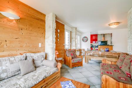 Rent in ski resort 3 room apartment 8 people (001) - Résidence le Bec Rouge - Tignes - Living room