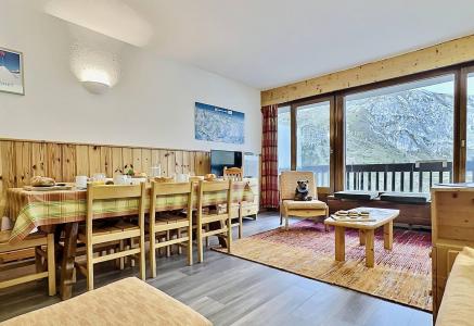 Ski verhuur Appartement 3 kamers 8 personen (453) - Résidence le Bec Rouge - Tignes - Woonkamer