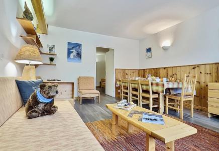 Ski verhuur Appartement 3 kamers 8 personen (453) - Résidence le Bec Rouge - Tignes - Woonkamer