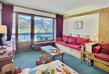 Rent in ski resort Studio 4 people (272) - Résidence le Bec Rouge - Tignes - Living room