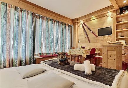 Аренда на лыжном курорте Квартира студия для 4 чел. (542) - Résidence le Bec Rouge - Tignes - Салон