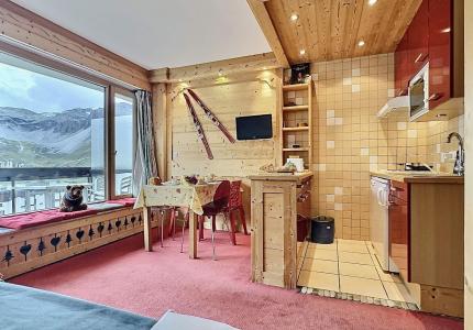 Аренда на лыжном курорте Квартира студия для 4 чел. (542) - Résidence le Bec Rouge - Tignes - Салон