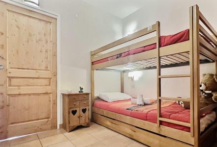 Rent in ski resort Studio sleeping corner 4 people (862) - Résidence le Bec Rouge - Tignes - Bedroom