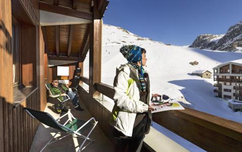 Аренда на лыжном курорте Résidence le Borsat IV - Tignes - Балкон