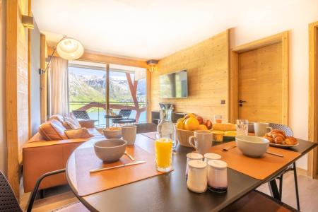 Rent in ski resort 3 room apartment cabin 5 people (Le Lac Blanc) - Résidence le Phoenix - Tignes - Living room