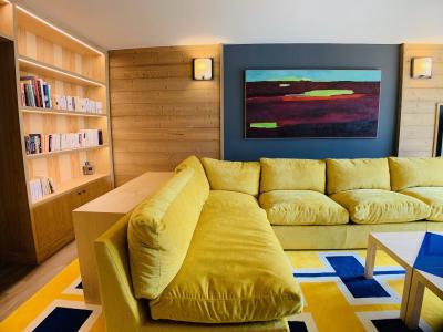 Rent in ski resort 5 room apartment 7 people (Les Alpilles) - Résidence le Phoenix - Tignes - Living room