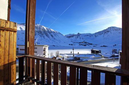 Ski verhuur Appartement 2 kamers 4 personen (B5P) - Résidence le Prémou - Tignes - Balkon