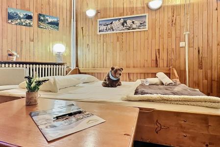 Ski verhuur Appartement 2 kamers 4 personen (004) - Résidence le Savoy - Tignes - Woonkamer