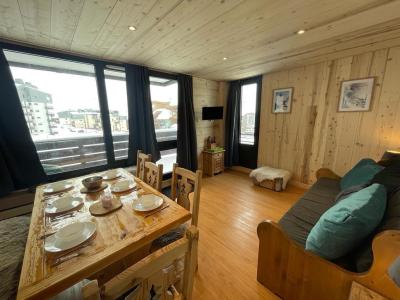 Ski verhuur Studio bergnis 4 personen (50) - Résidence le Sefcotel - Tignes - Woonkamer