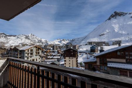 Аренда на лыжном курорте Апартаменты 3 комнат 8 чел. (108) - Résidence Les Chaudes Almes - Tignes - зимой под открытым небом