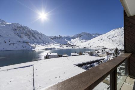Rent in ski resort Studio cabin 4 people (23) - Résidence Les Cimes - Tignes - Winter outside