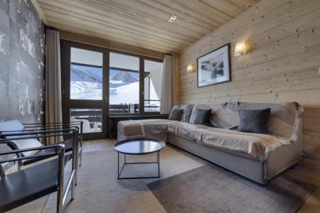 Rent in ski resort 2 room apartment sleeping corner 4 people (33) - Résidence les Hauts du Val Claret B2 - Tignes - Living room