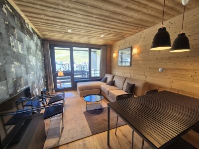 Ski verhuur Appartement 2 kamers bergnis 4 personen (33) - Résidence les Hauts du Val Claret B2 - Tignes - Woonkamer