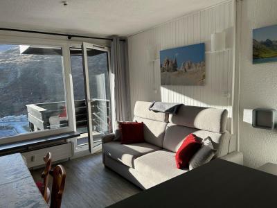 Ski verhuur Studio bergnis 4 personen (85) - Résidence les Moutières B1 - Tignes - Woonkamer