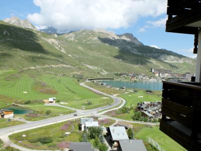 Rent in ski resort Studio sleeping corner 4 people (85) - Résidence les Moutières B1 - Tignes - Balcony