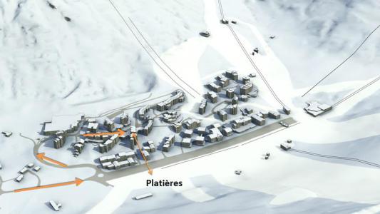 Ski verhuur Résidence les Platières - Tignes