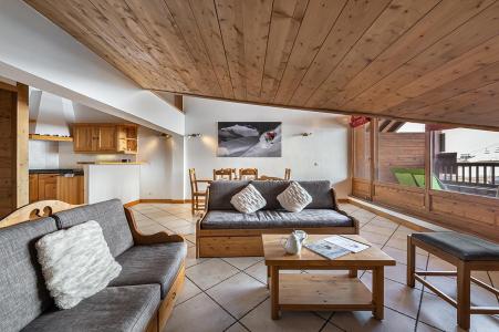 Rent in ski resort 2 room apartment sleeping corner 6 people (7) - Résidence Les Suites du Val Claret - Tignes - Living room