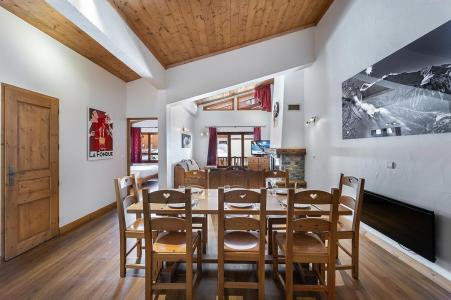 Skiverleih 3-Zimmer-Maisonettewohnung für 8 Personen (4) - Résidence Les Suites du Val Claret - Tignes - Wohnzimmer