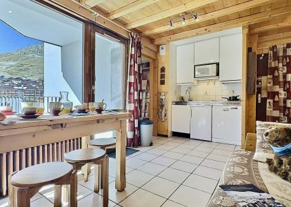 Rent in ski resort 2 room apartment 4 people (13R) - Résidence les Trolles - Tignes - Living room
