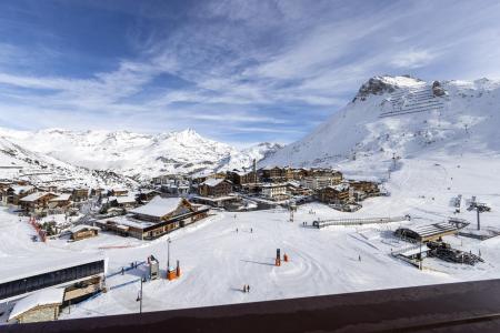 Location au ski Studio 4 personnes (0908) - Résidence Palafour - Tignes - Extérieur hiver