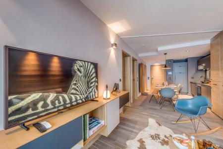 Rent in ski resort 2 room apartment cabin 6 people (702P) - Résidence Phoenix - Tignes - Living room