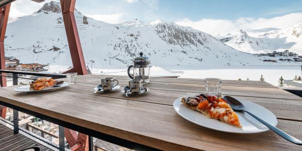 Skiverleih 4-Zimmer-Berghütte für 6 Personen (302P) - Résidence Phoenix - Tignes - Terrasse