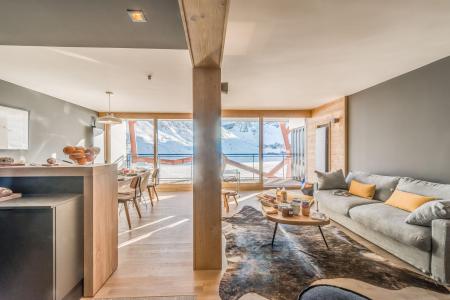 Skiverleih 4-Zimmer-Berghütte für 8 Personen (504P) - Résidence Phoenix - Tignes - Wohnzimmer