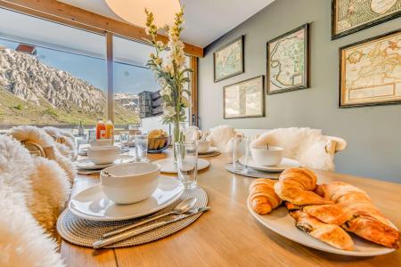 Rent in ski resort 5 room apartment 8 people (101P) - Résidence Phoenix - Tignes - Living room