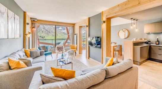 Skiverleih 5-Zimmer-Appartment für 8 Personen (201P) - Résidence Phoenix - Tignes - Wohnzimmer