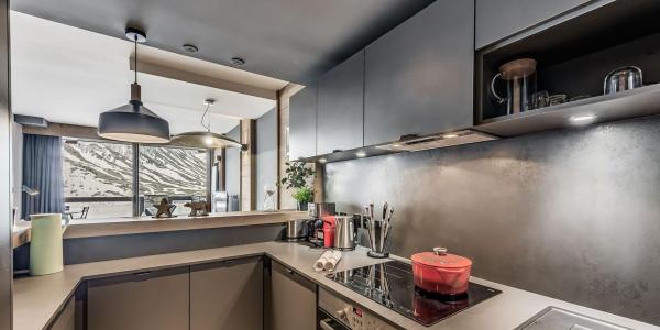 Soggiorno sugli sci Appartamento 2 stanze con cabina per 5 persone (103P) - Résidence Phoenix - Tignes - Cucinino