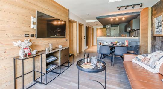 Ski verhuur Appartement 2 kabine kamers 5 personen (402P) - Résidence Phoenix - Tignes - Woonkamer