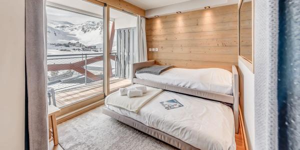 Ski verhuur Appartement 4 kamers bergnis 6 personen (302P) - Résidence Phoenix - Tignes - Cabine