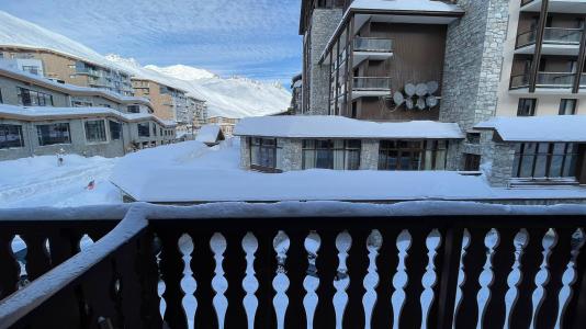 Rent in ski resort 2 room apartment sleeping corner 6 people (203) - Résidence Rond Point des Pistes A - Tignes - Balcony