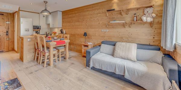 Skiverleih 3-Zimmer-Appartment für 6 Personen (39 Premium) - Résidence Super Tignes - Tignes - Wohnzimmer