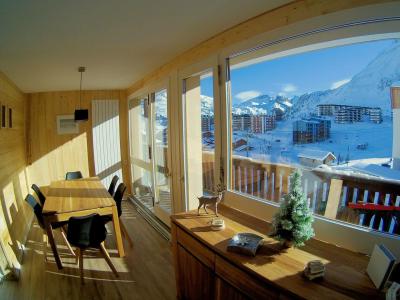 Rent in ski resort 4 room apartment 6 people (21) - Résidence Supertignes - Tignes - Living room