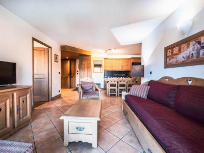 Rent in ski resort 3 room apartment 6 people (19) - Résidence Télémark - Tignes - Living room