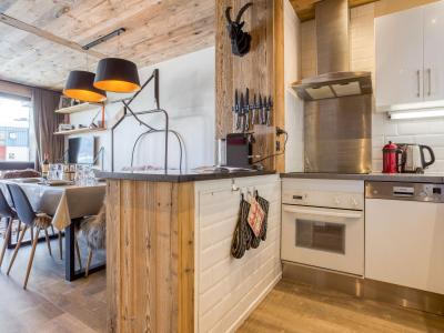 Skiverleih 3-Zimmer-Appartment für 4 Personen (1) - Super Tignes - Tignes - Wohnzimmer