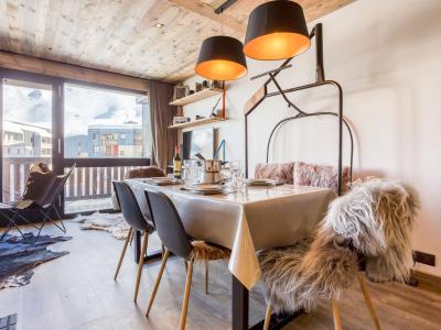 Skiverleih 3-Zimmer-Appartment für 4 Personen (1) - Super Tignes - Tignes - Wohnzimmer